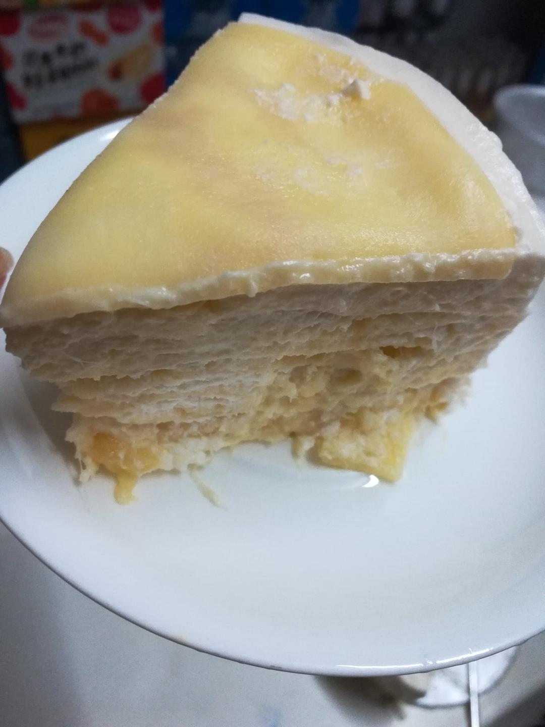 芒果千层蛋糕，100%成功告别煎皮无能