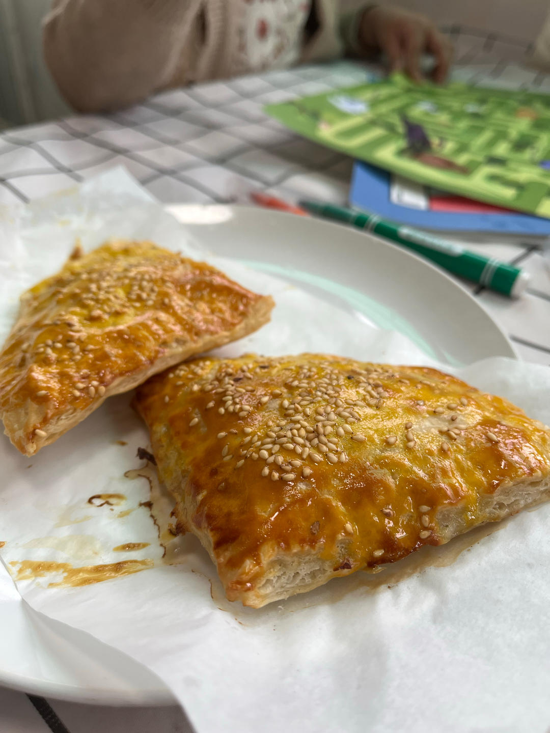 太好吃啦🍕——黄小厨同款香蕉芝士手抓饼派