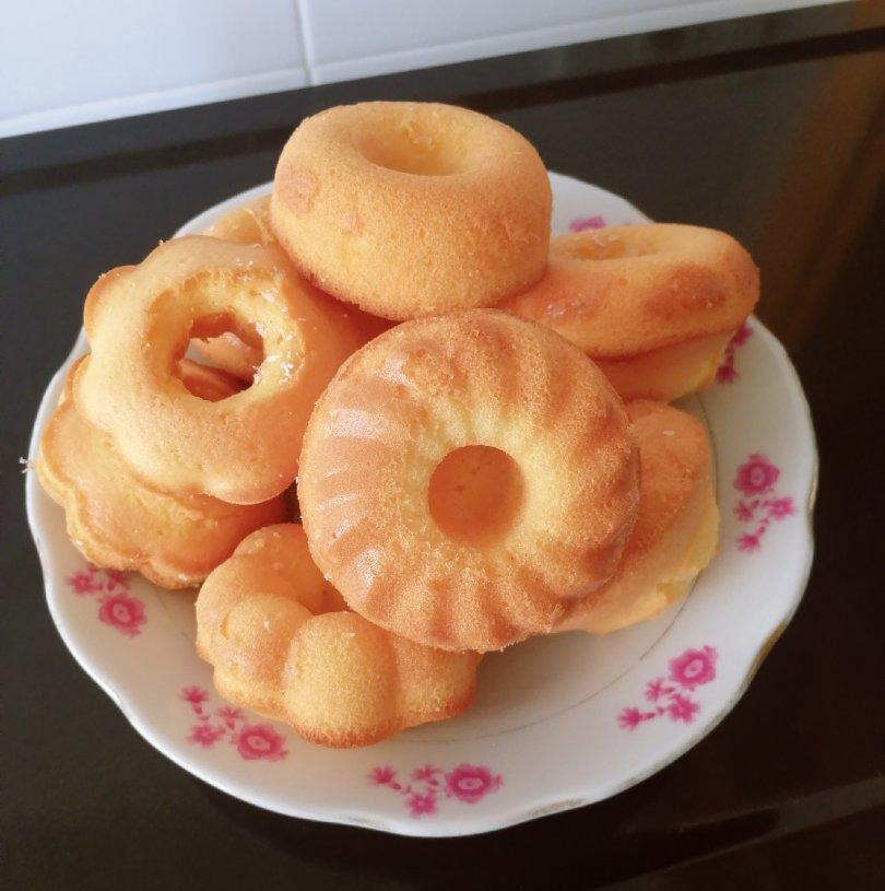 烤箱版甜甜圈