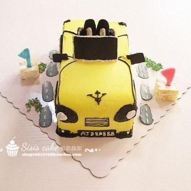 Jing的敞篷跑车蛋糕