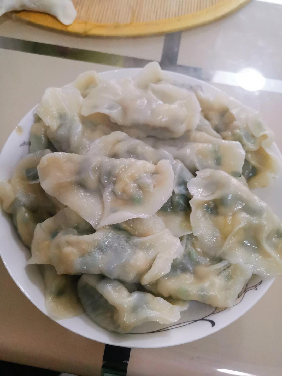 经典的韭菜鸡蛋馅儿饺子 怎么吃都不会腻