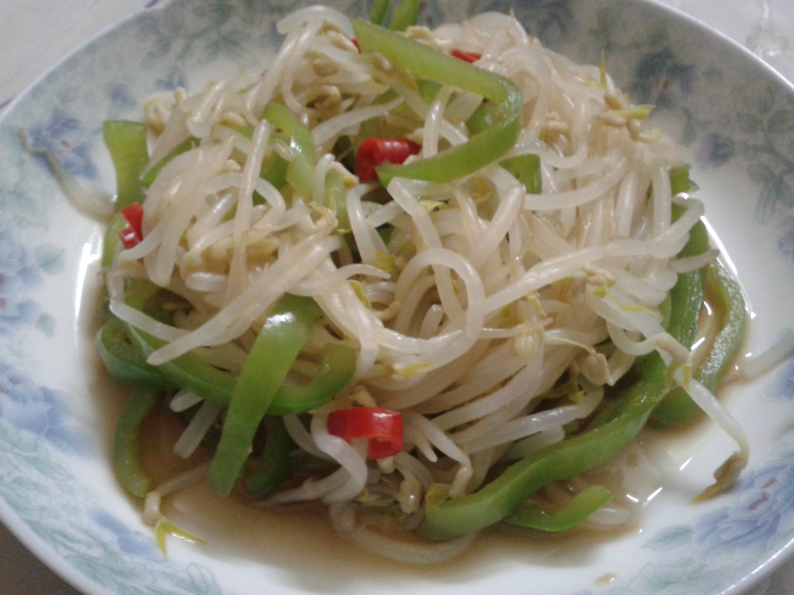凉拌豆芽