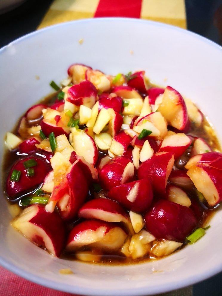 kelsey萌做的凉拌樱桃萝卜