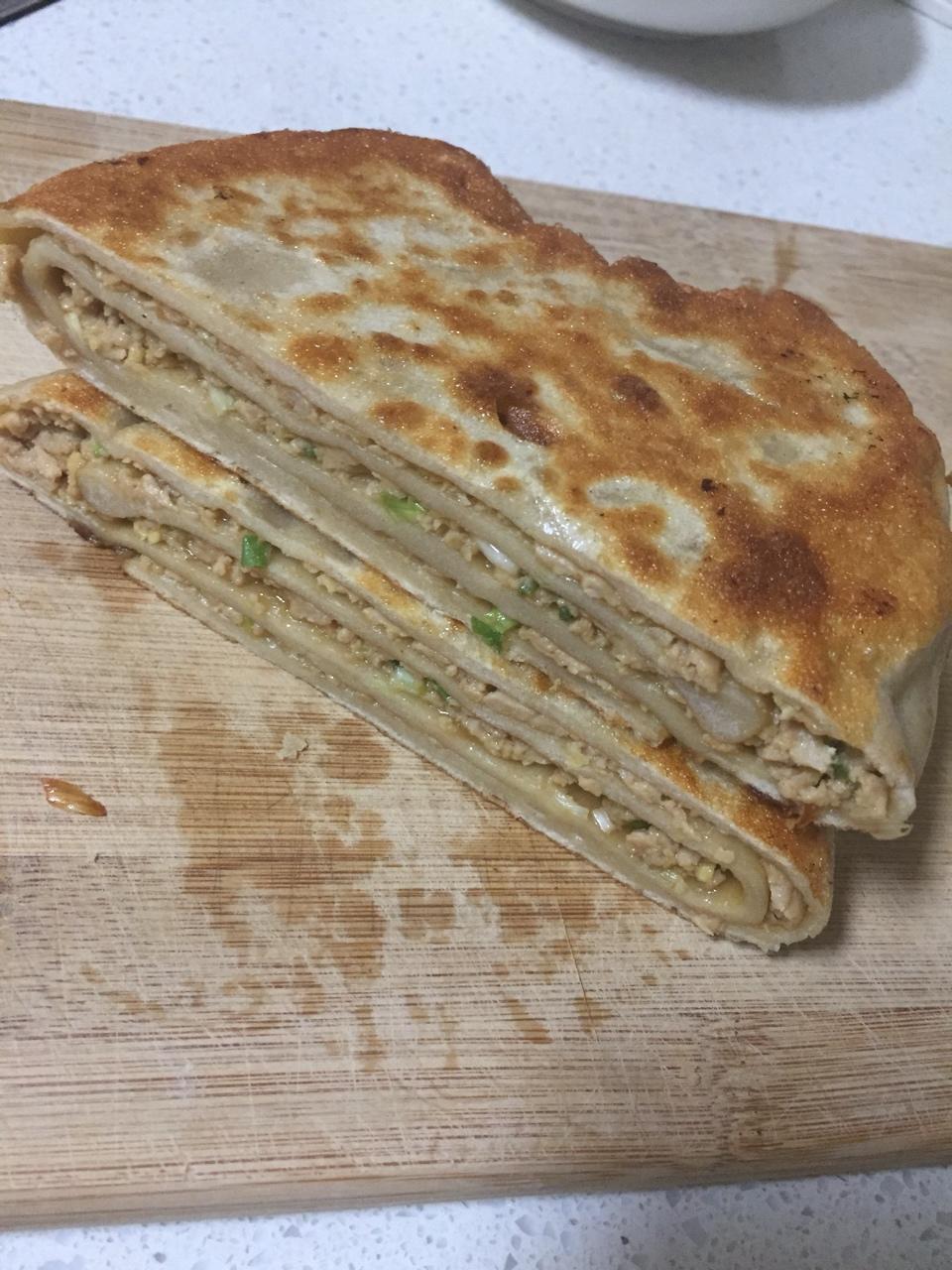 李桑妮做的家常肉饼