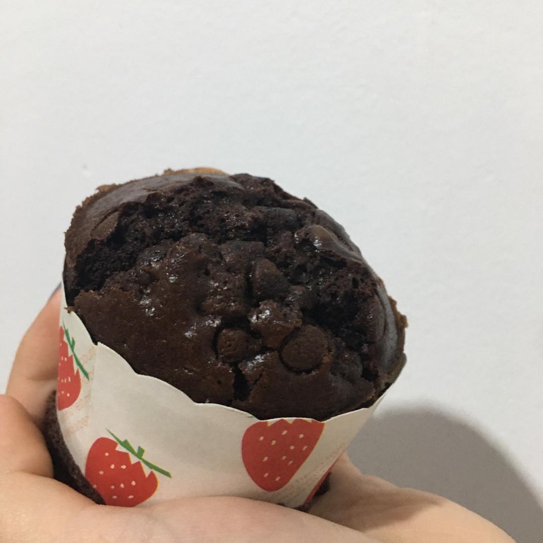 巨简单❗️超快速❗️巧克力玛芬蛋糕❗️好吃哭了