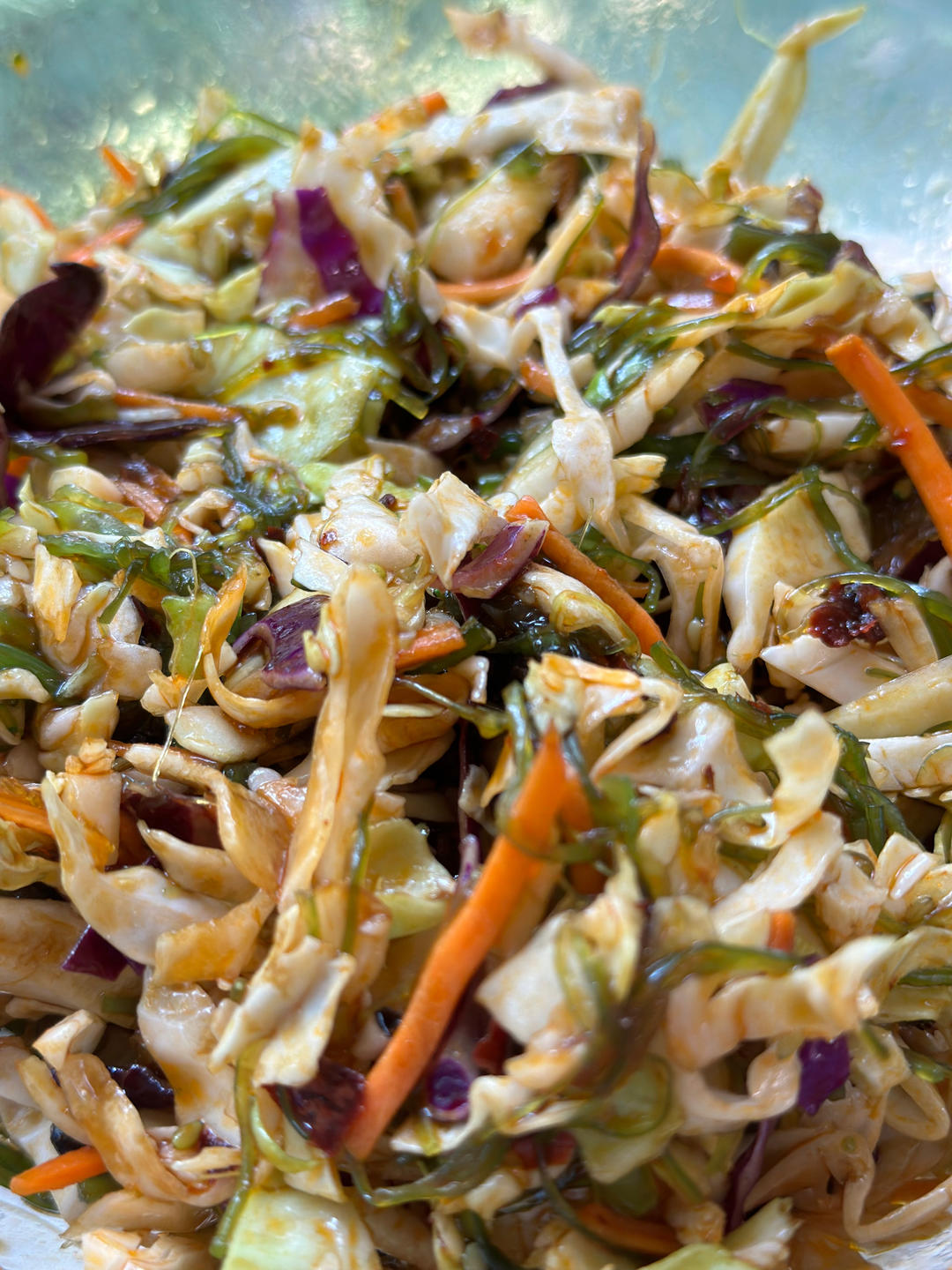 减脂蔬菜【凉拌紫甘蓝黄瓜】