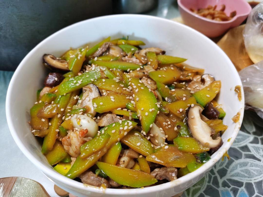 快捷版炒青南瓜