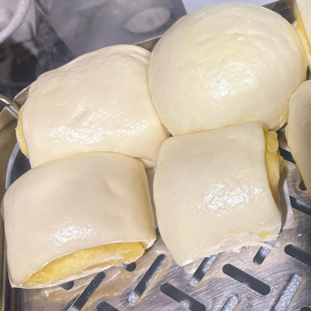 奶香云感牛奶刀切馒头「私房配方」