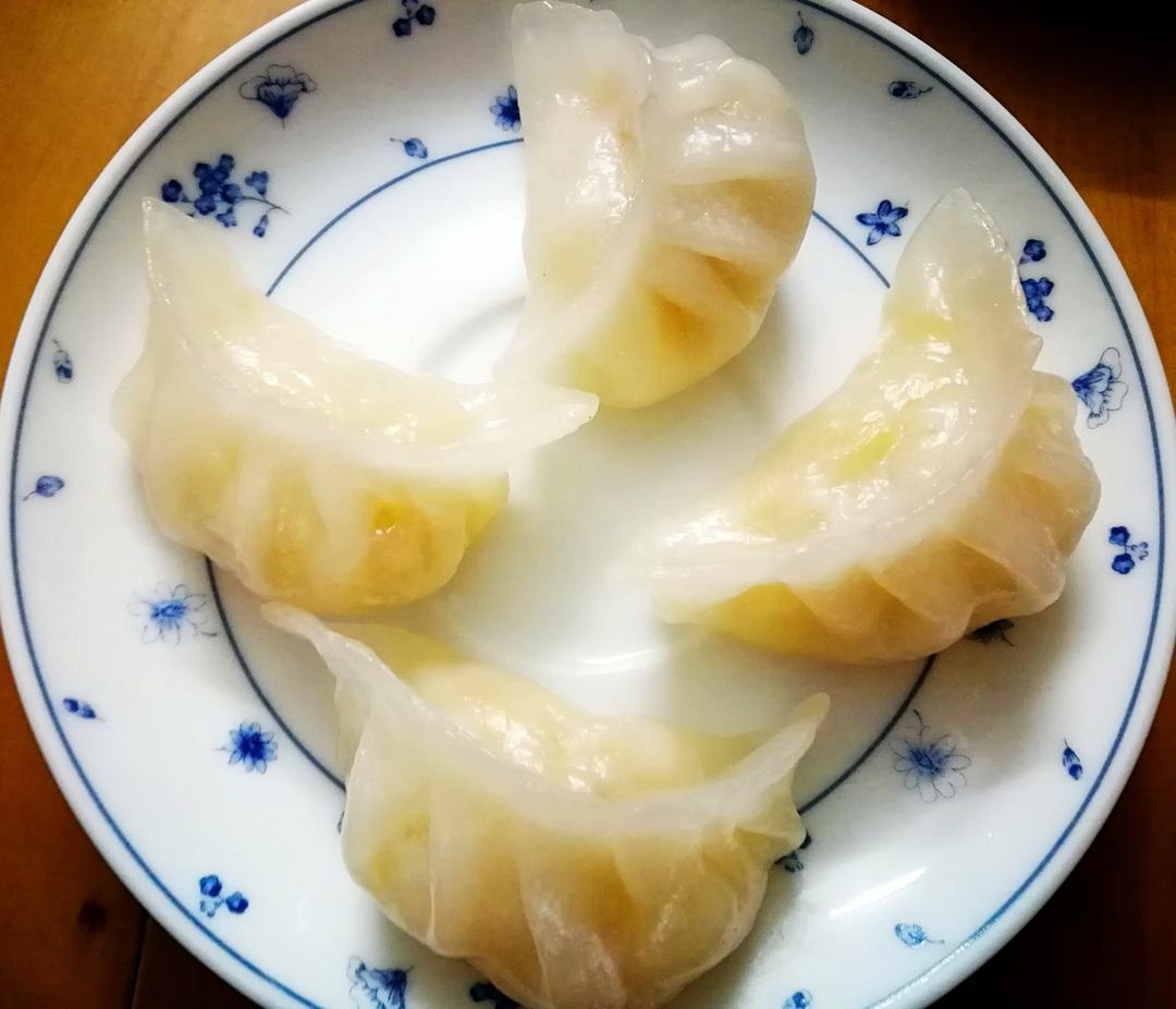 弯梳虾饺