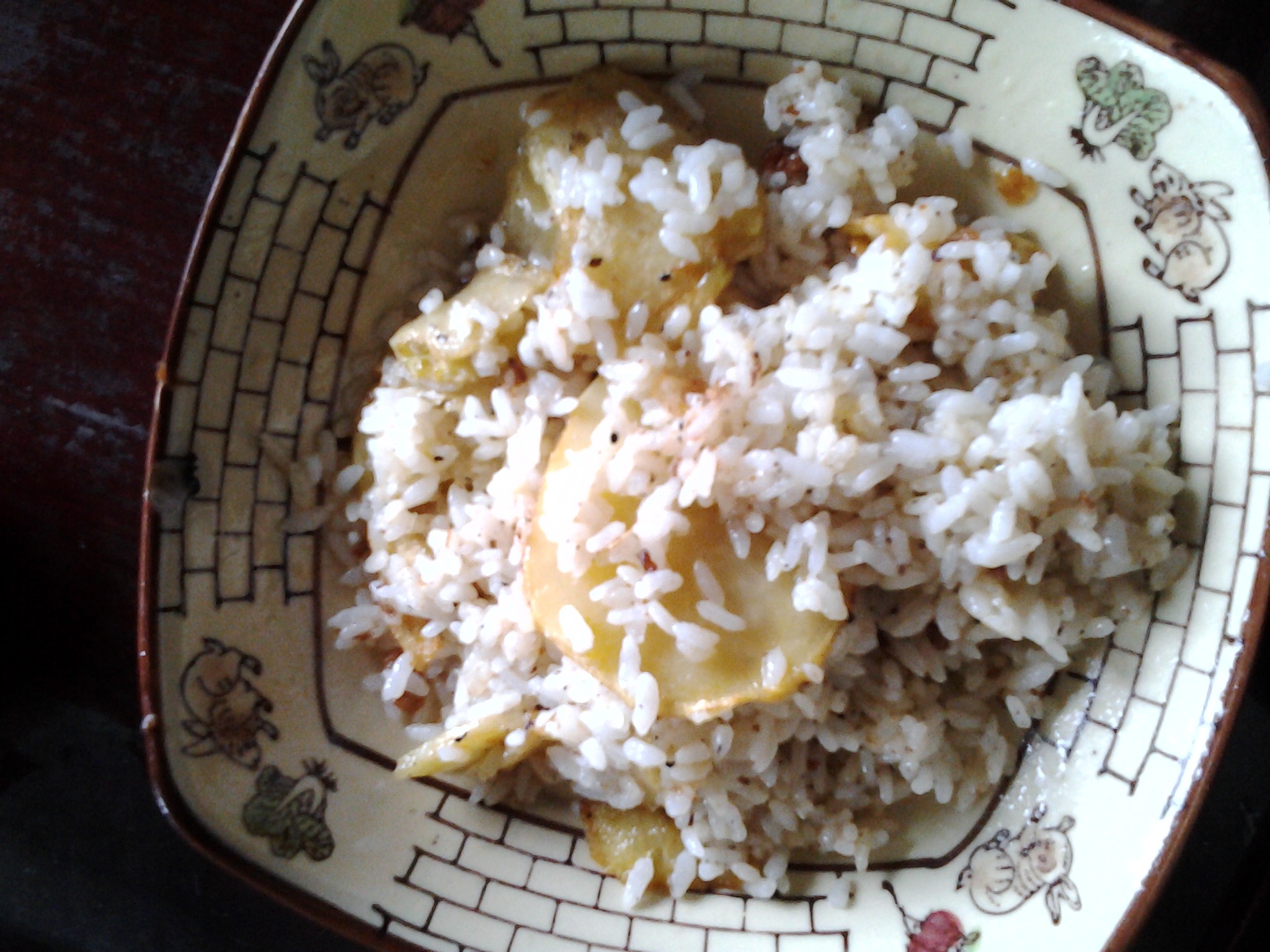 芝士土豆培根焗饭