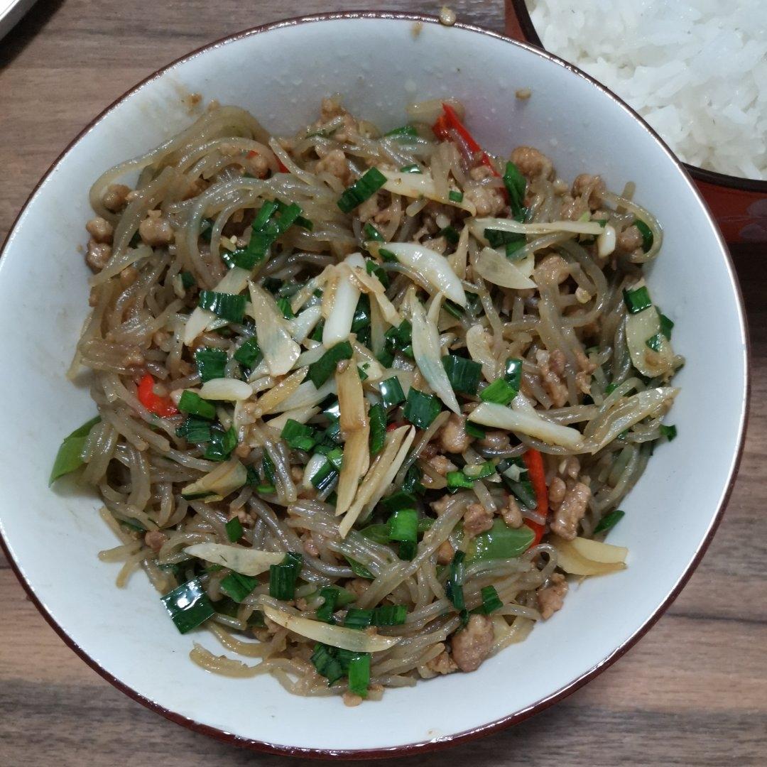 肉沫红薯粉(蚂蚁上树)