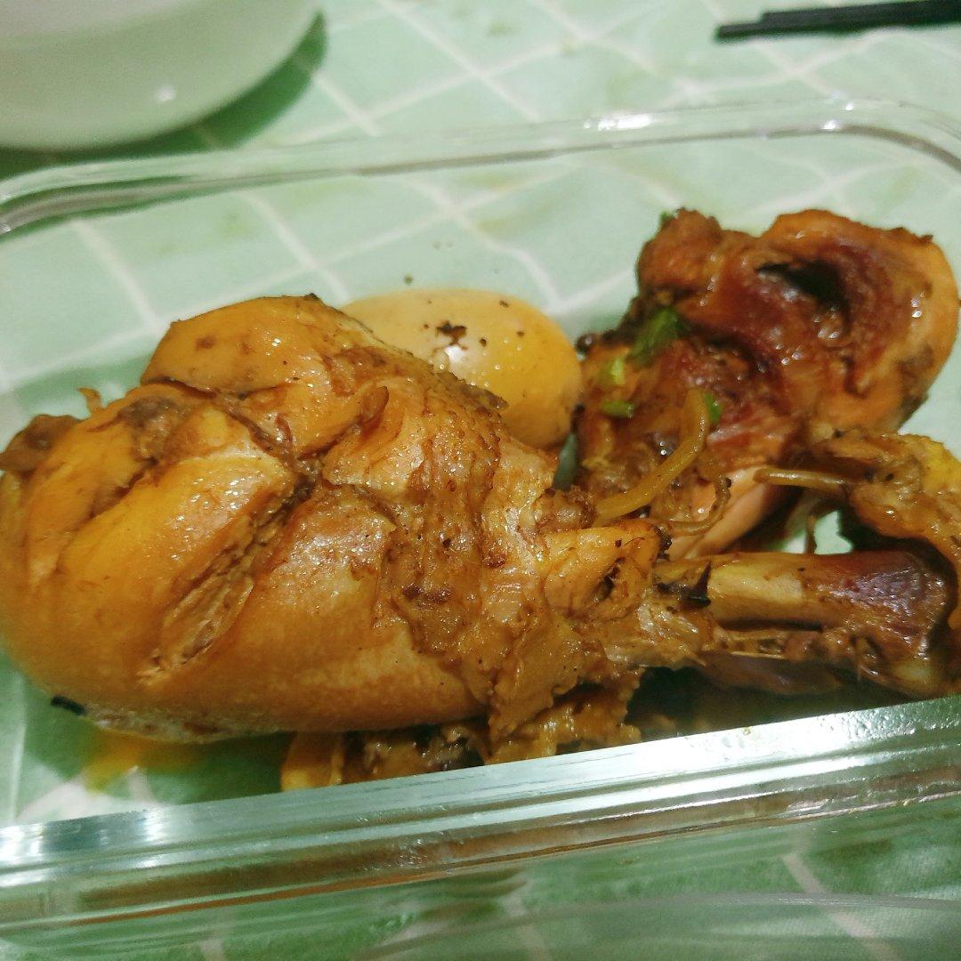 减脂少油少料红烧卤鸡腿鸡蛋（完美超赞）