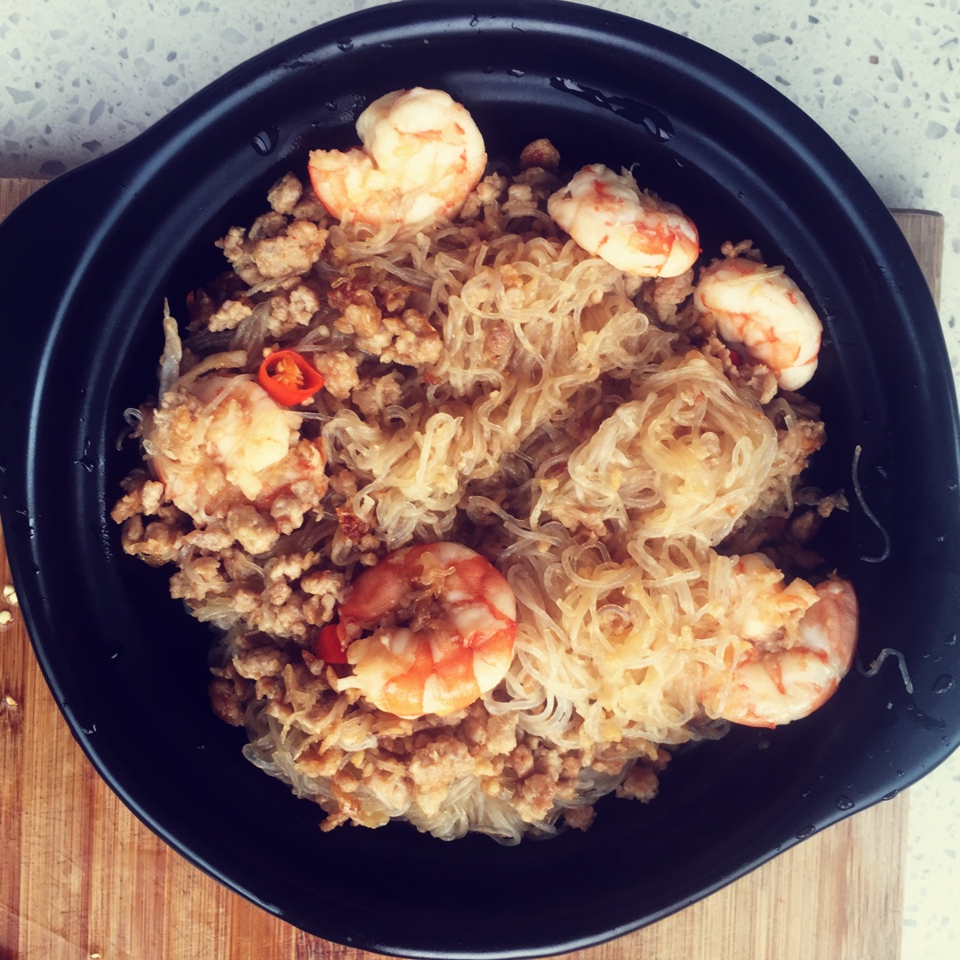 不用海鲜的海鲜粉丝煲