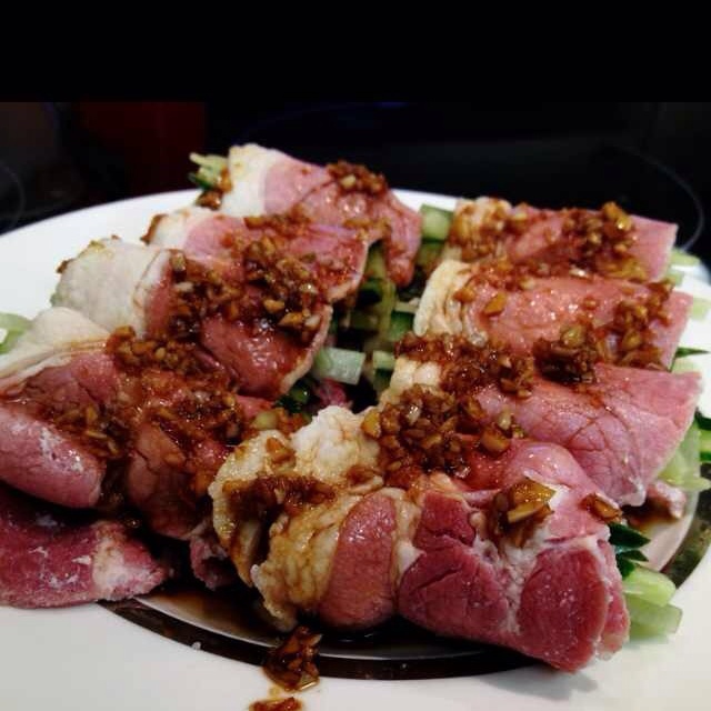 蒜泥白肉