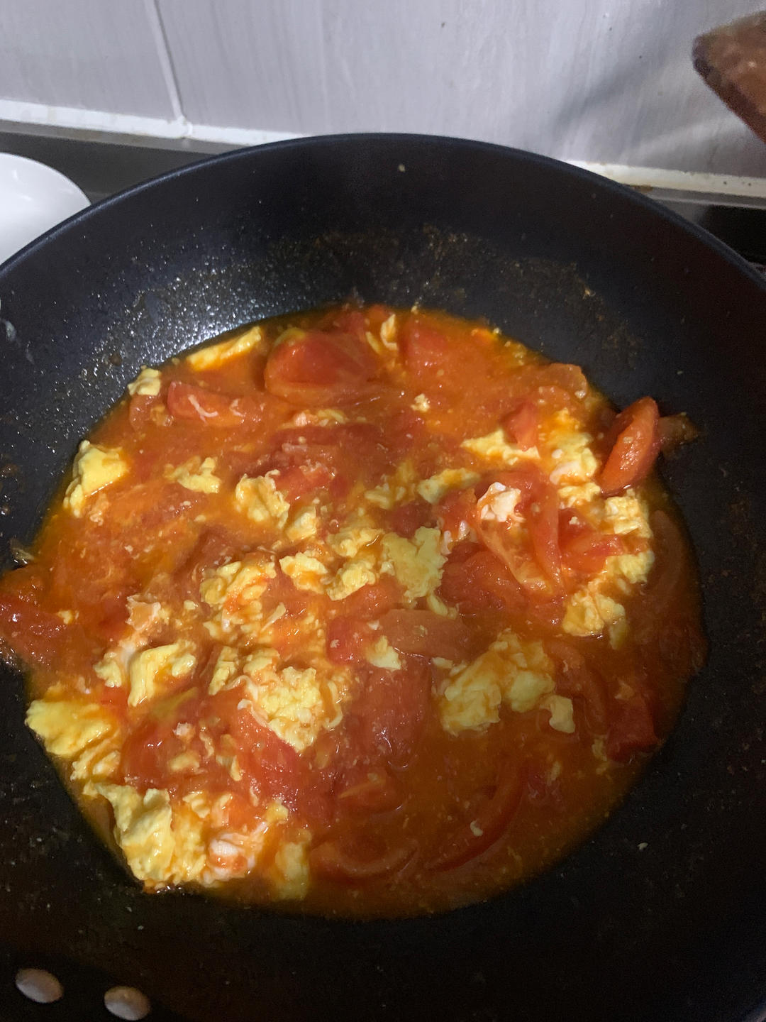 超嫩滑的番茄炒蛋