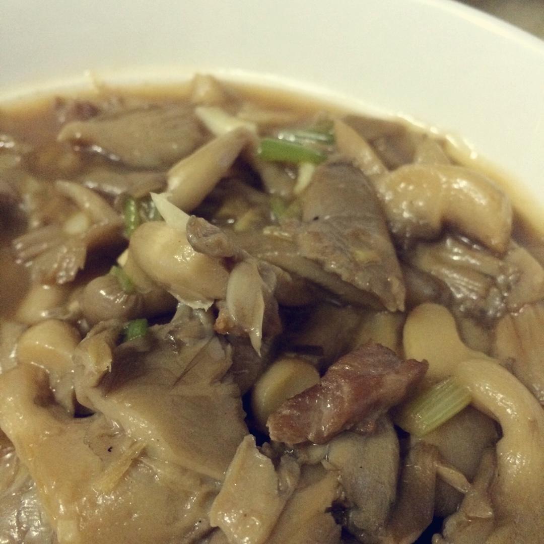 蘑菇炒肉丝