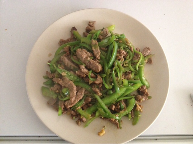 青椒肉丝