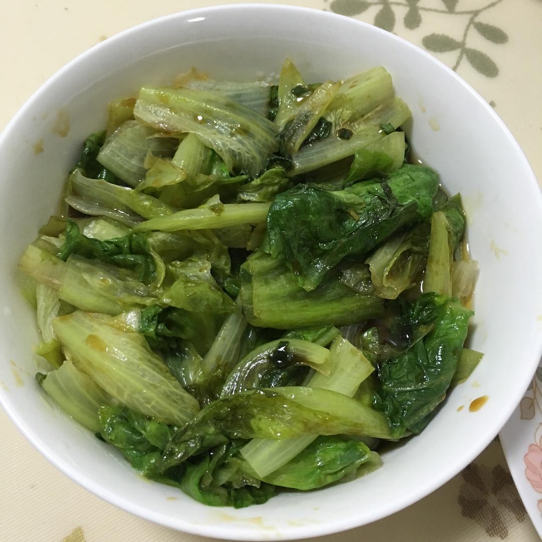 蚝油生菜
