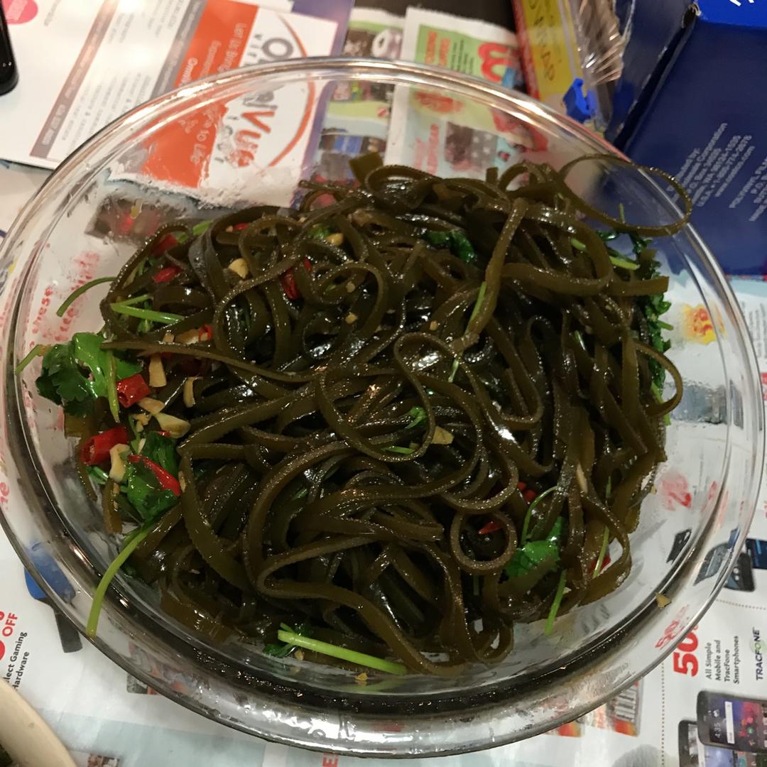凉拌海带