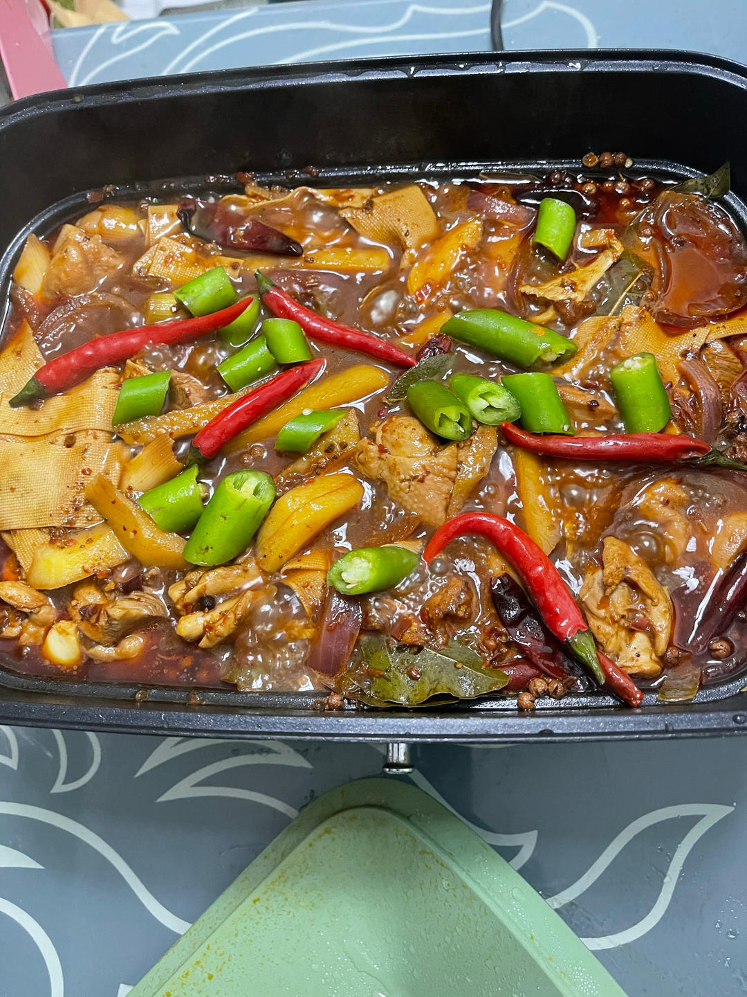 年夜饭必做——鲜香麻辣的火锅鸡❗️上桌全家抢着吃