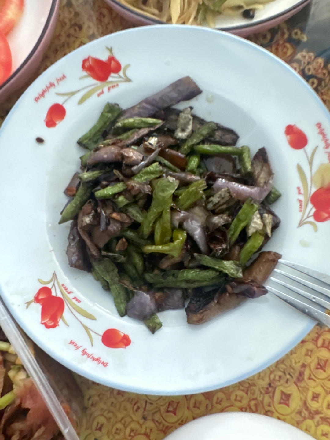 茄子豆角