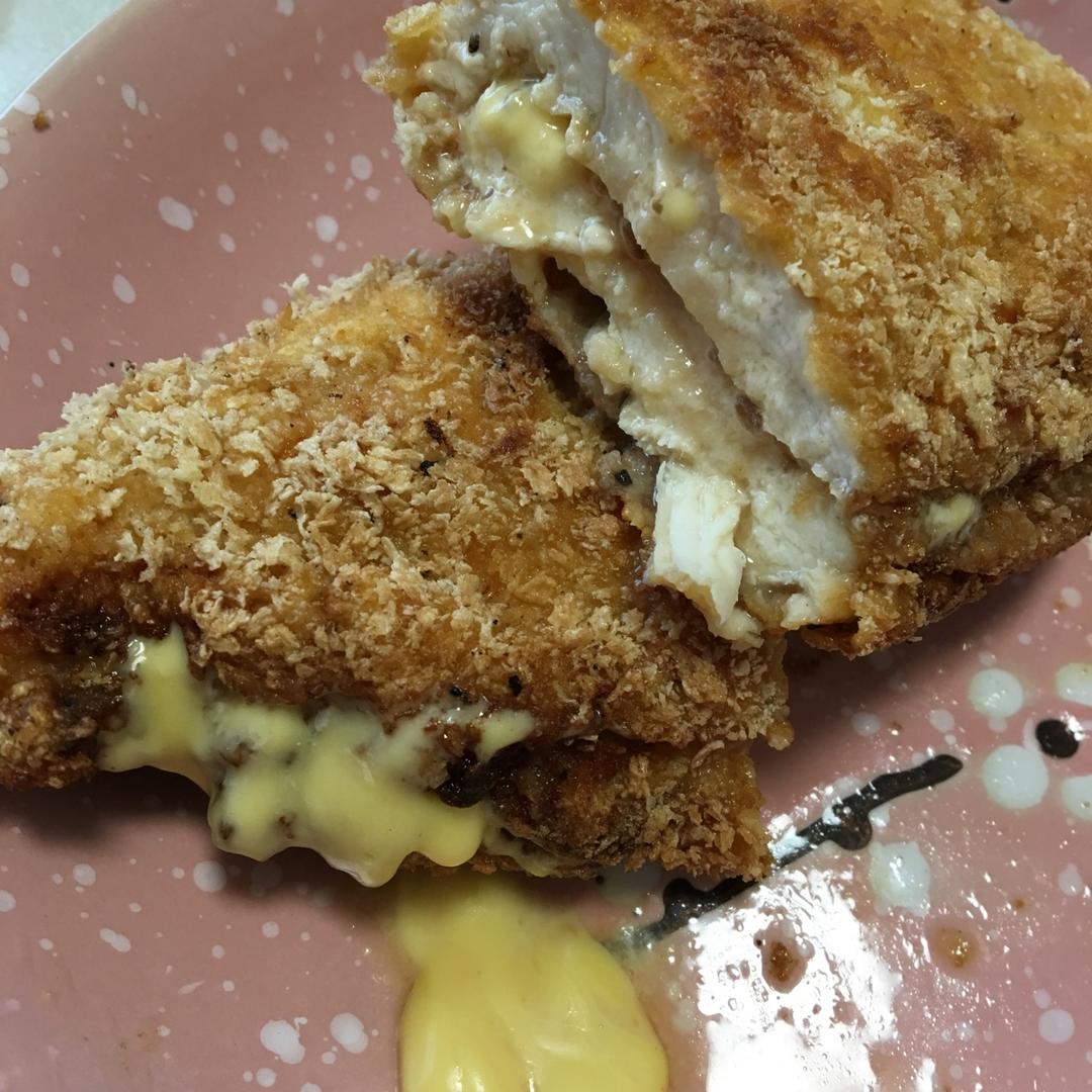 【芝士爆浆鸡排】