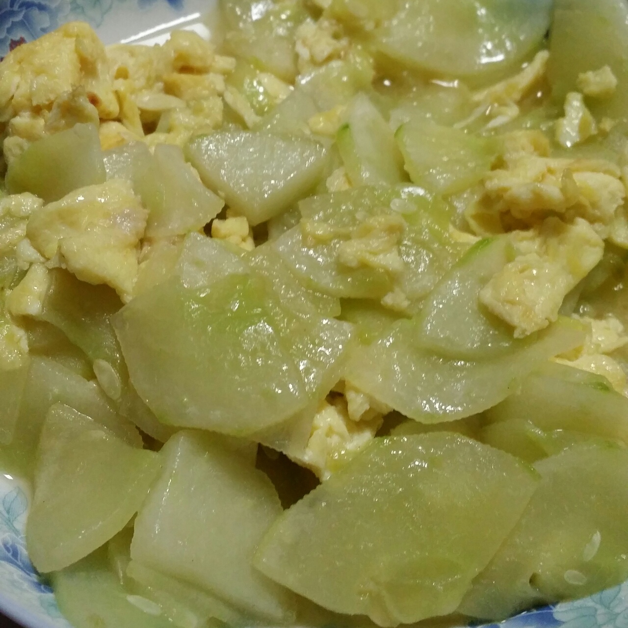黄瓜炒鸡蛋