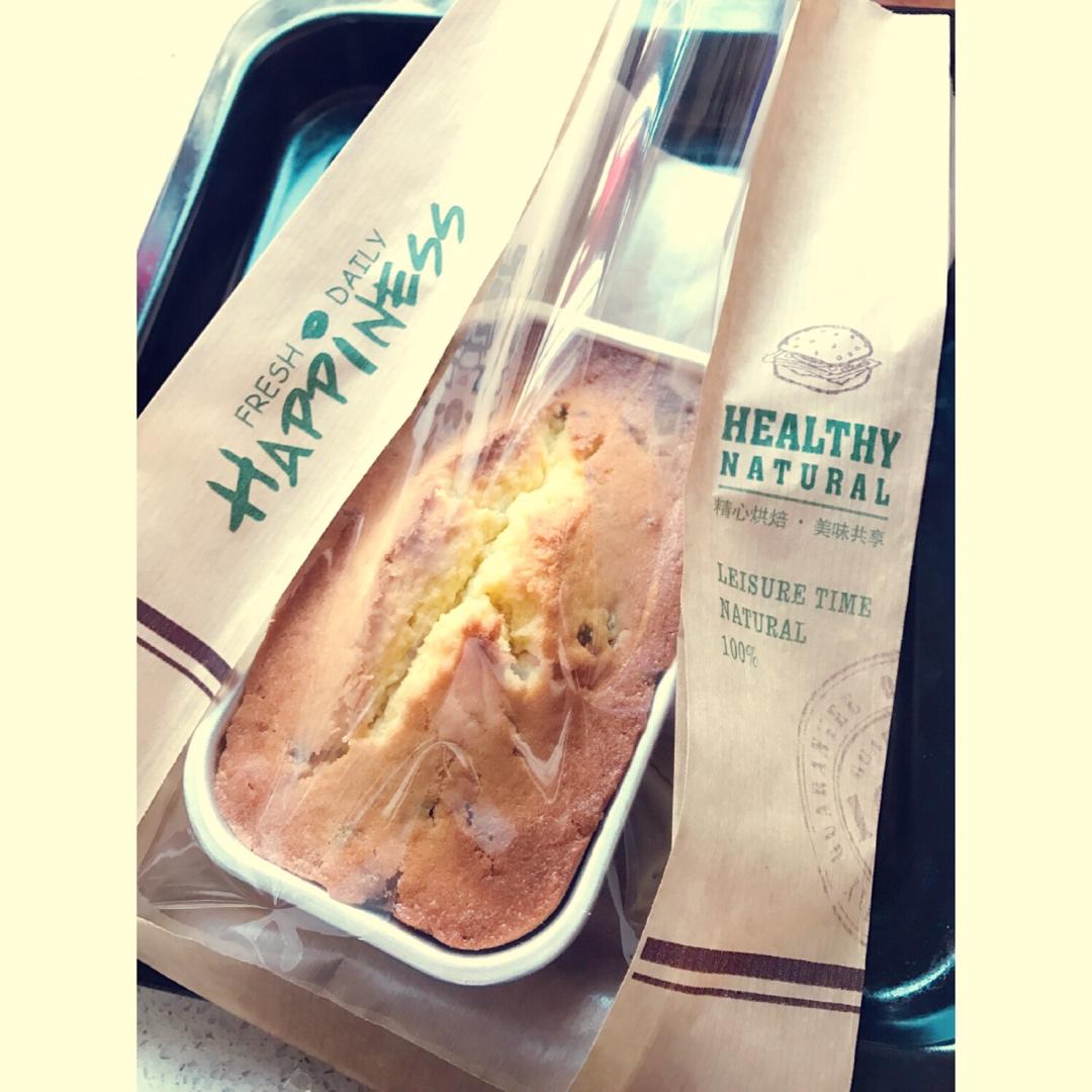 轻盈百香果磅蛋糕