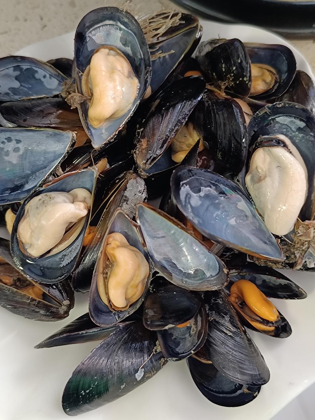 清煮海虹（青口）--原汁原味海虹最简单吃法