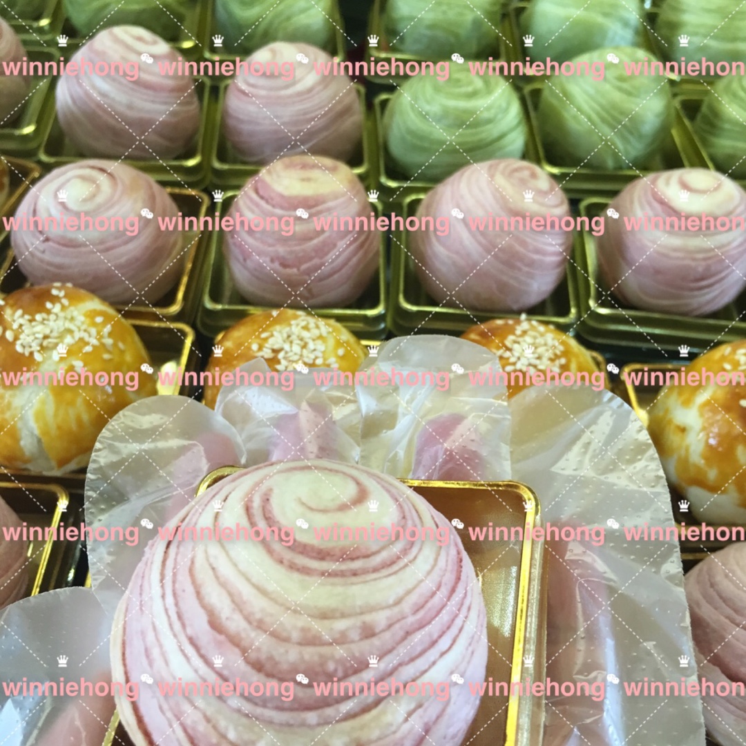 麻薯香芋酥/台湾大甲芋头酥(无猪油完美复刻2015.10修订各种抹茶酥、绿茶酥、蛋黄酥、紫薯酥通用哟）