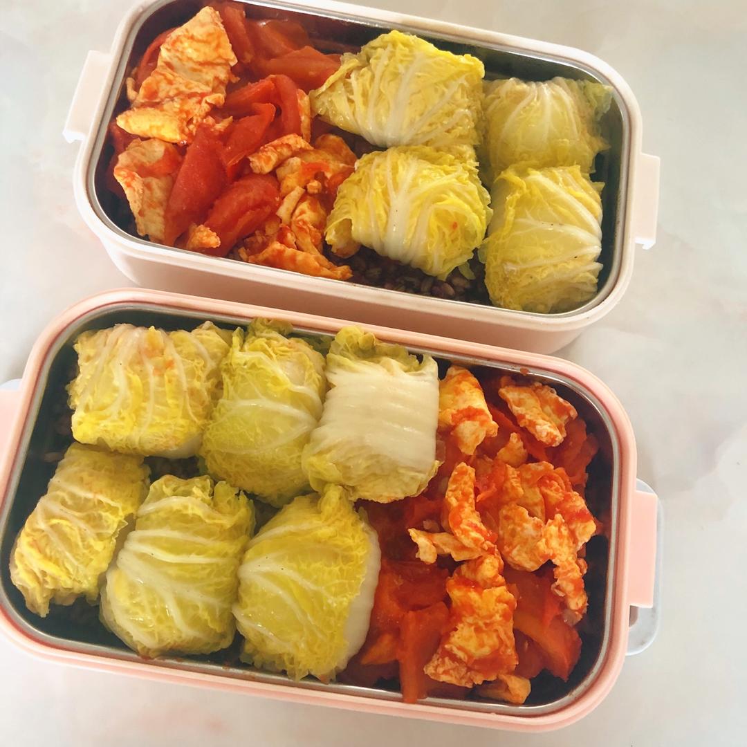 白菜肉卷
