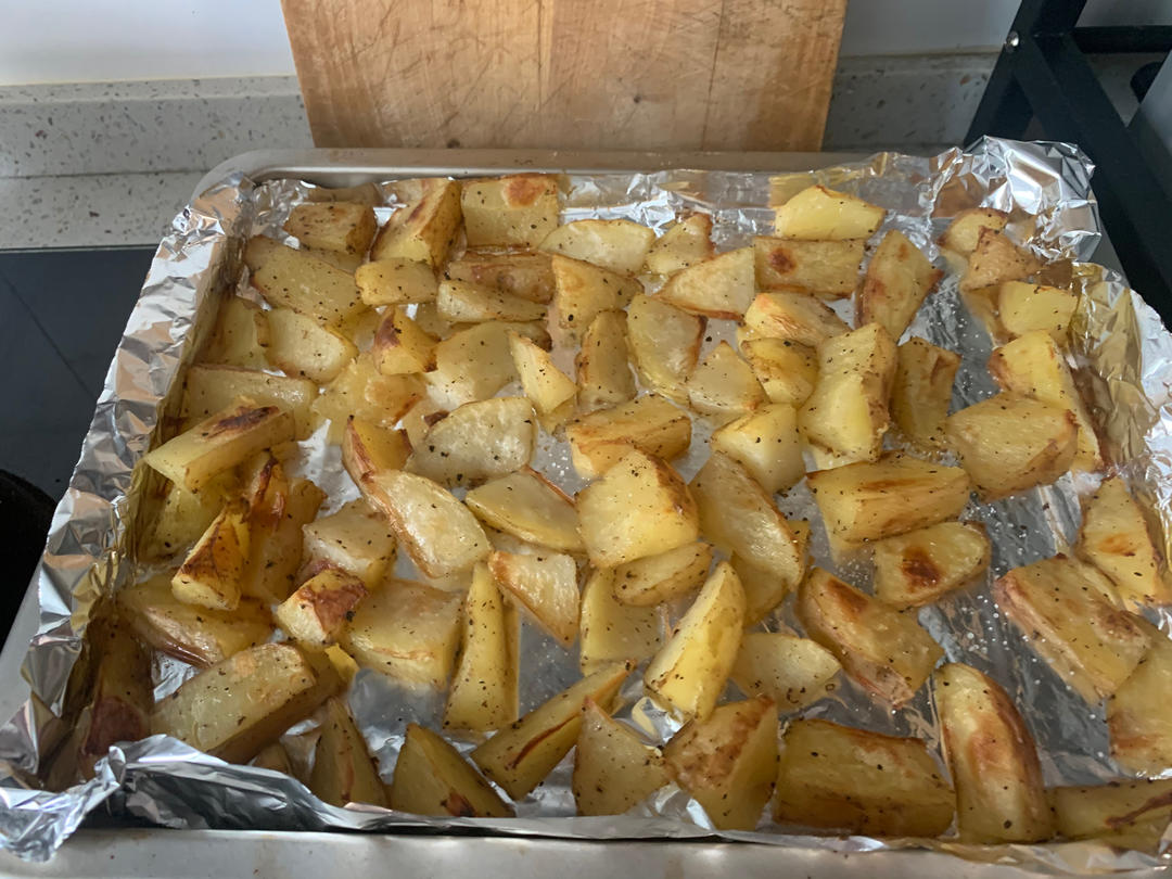 烤箱版下饭烤土豆