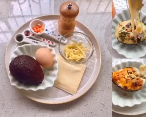 芝士焗牛油果(红薯/紫薯/土豆/南瓜等都可)的做法