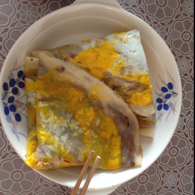 五彩素春饼