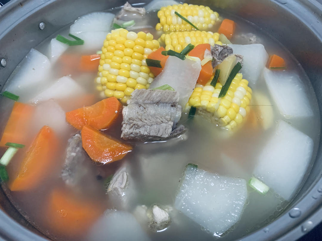 萝卜排骨汤
