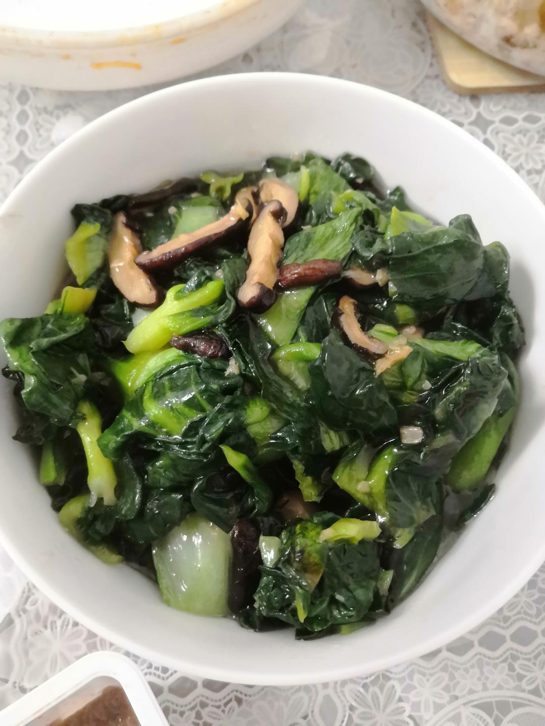 香菇油菜（简单快手）
