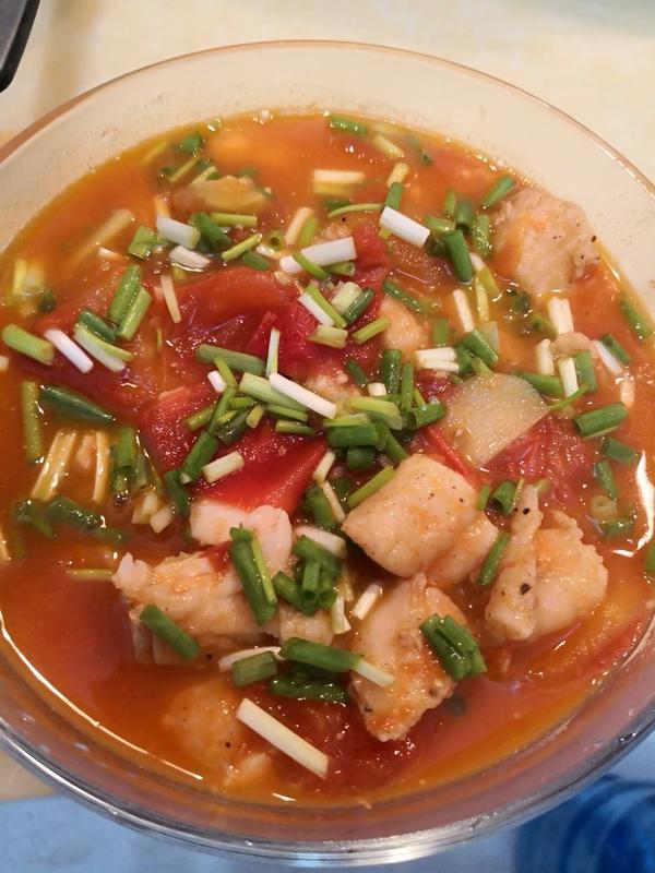 番茄龙利鱼汤（轻松食）