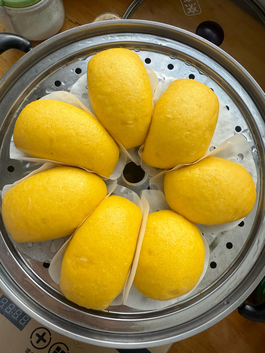 南瓜刀切馒头～后酵母法！手把手教你判断馒头发酵状态！！