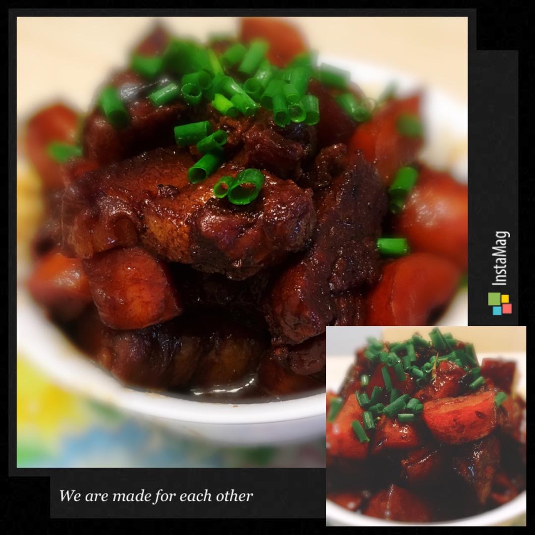 胡萝卜红烧肉