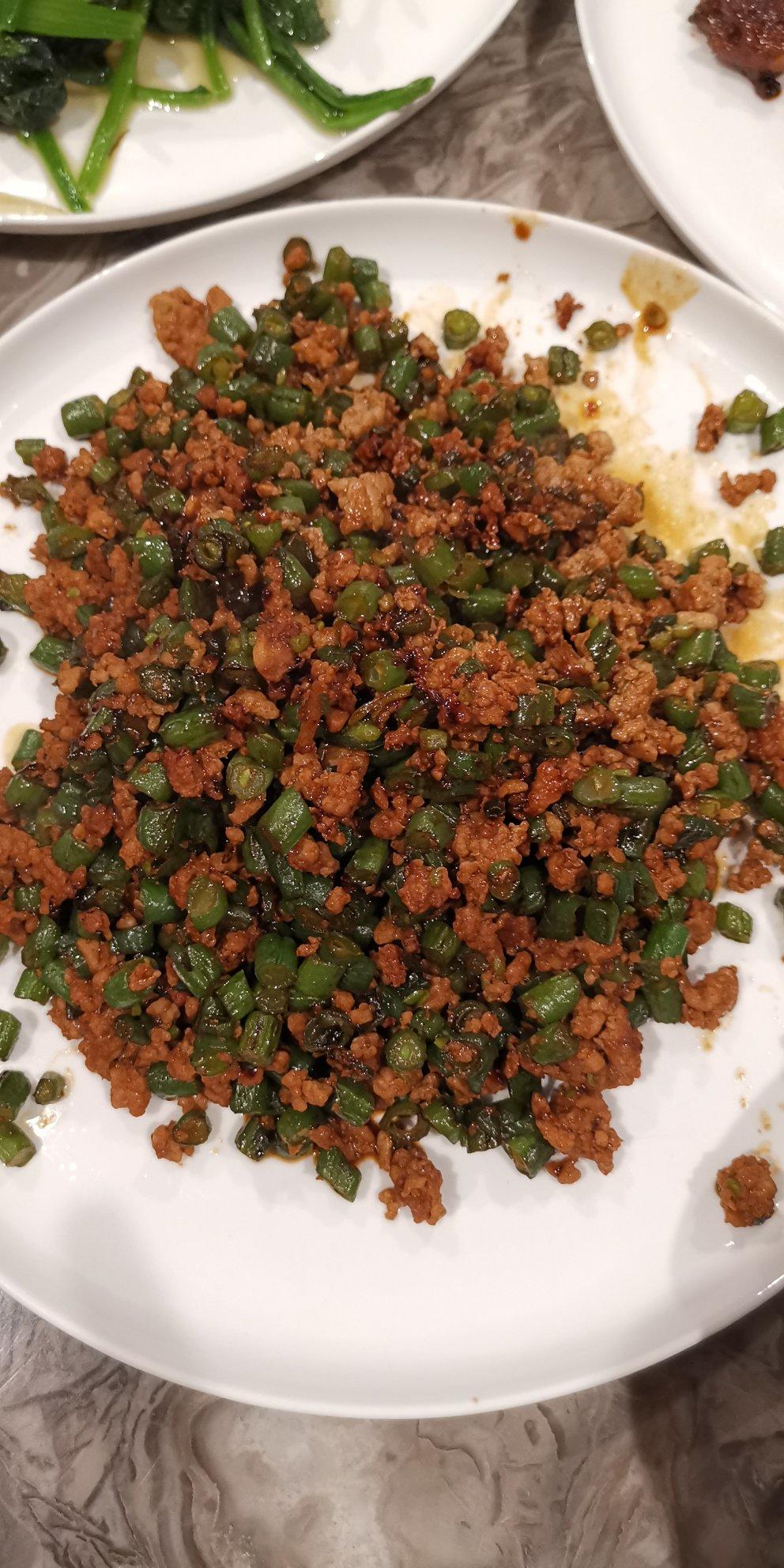 人性本做的豆角炒肉渣