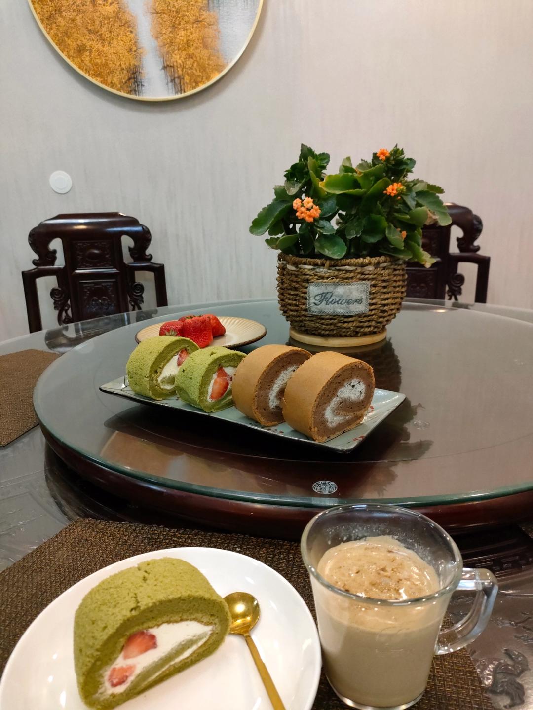 卷不裂的可可蛋糕卷