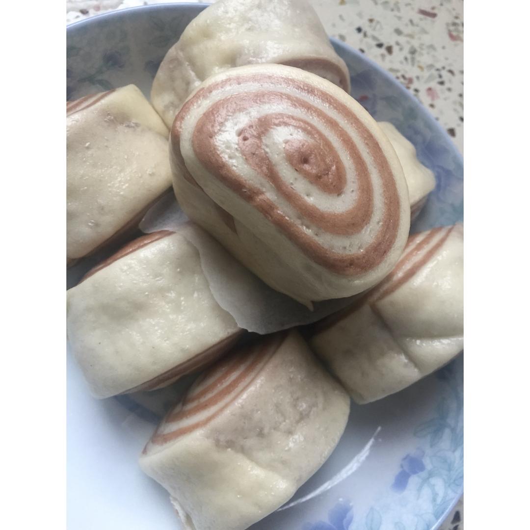 双色刀切馒头