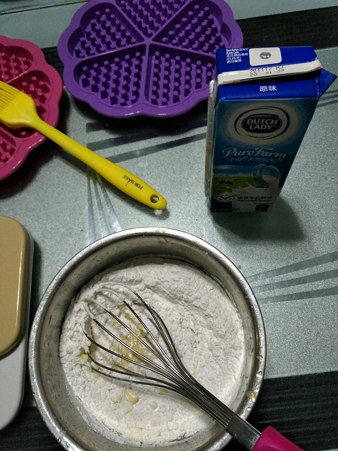 纯奶手撕吐司的做法 步骤1