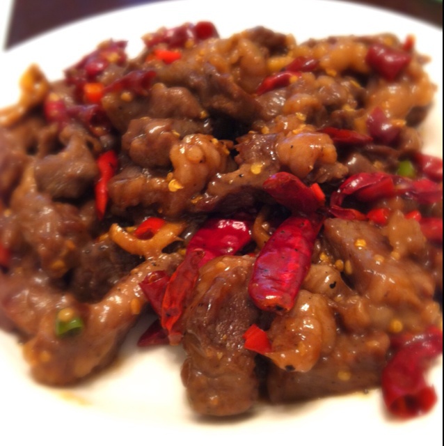小炒牛肉
