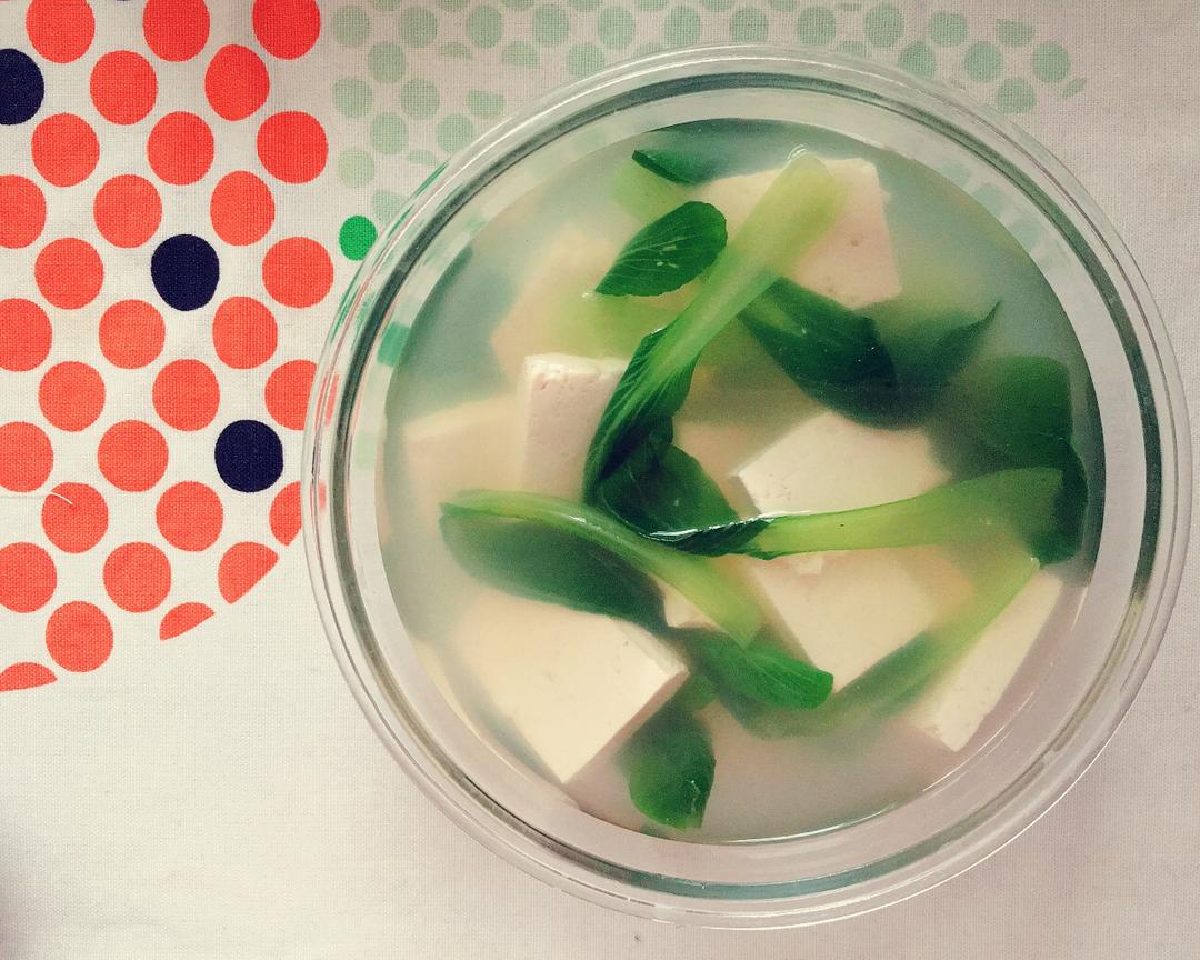 青菜豆腐汤