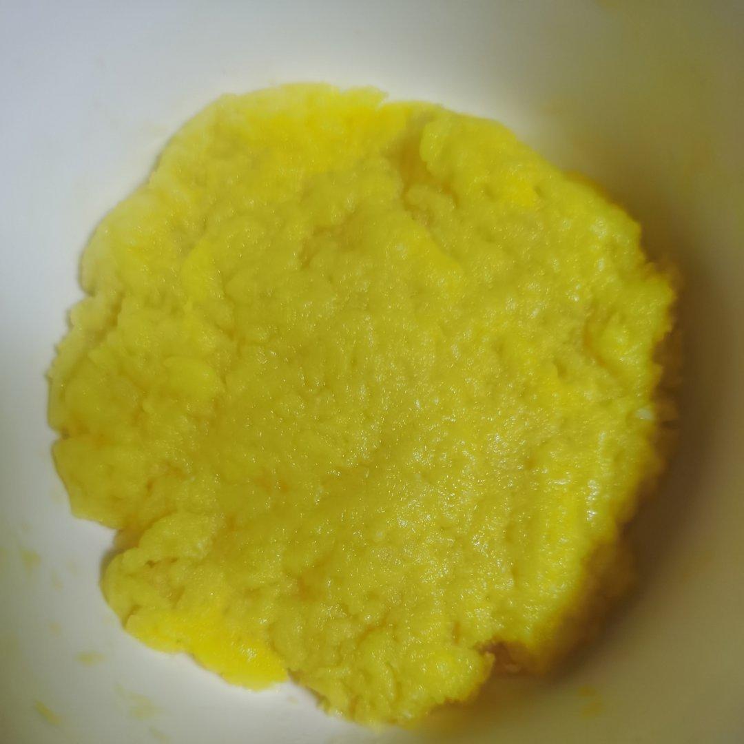 超简易的炒奶黄馅