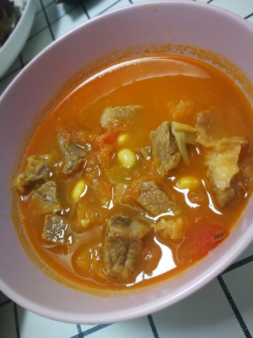 【番茄土豆炖牛腩】
