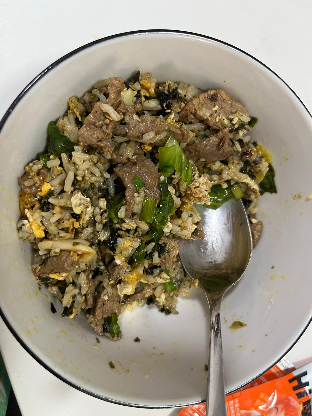 适合炎炎夏日的爽口低脂简餐【生菜牛肉拌饭】