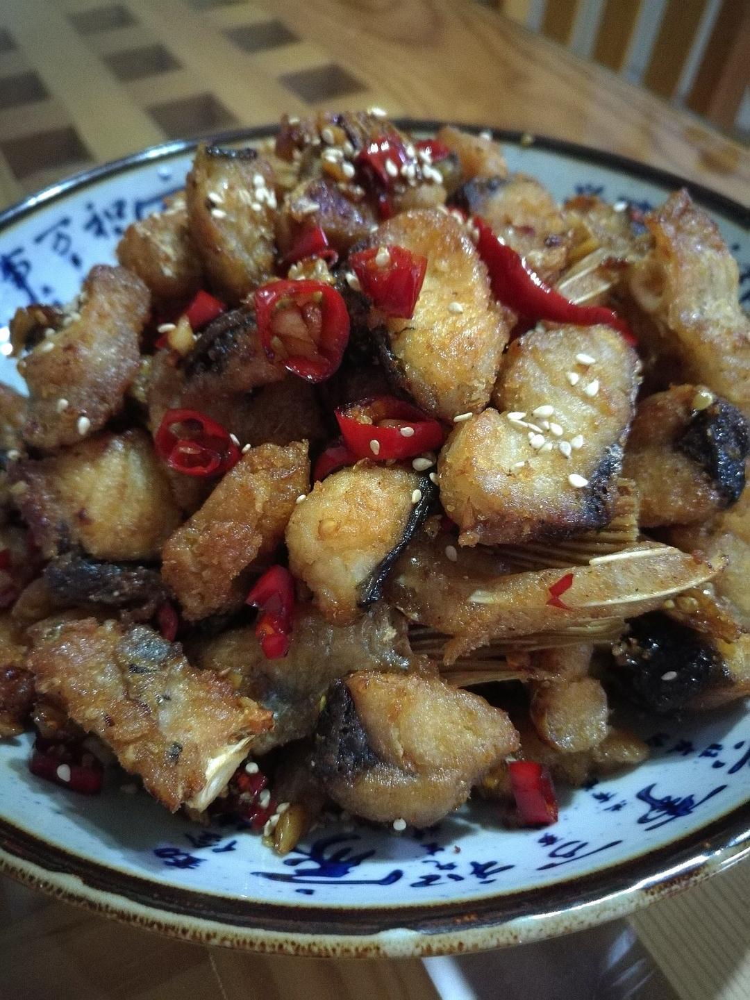 不用一滴水超入味的鱼块