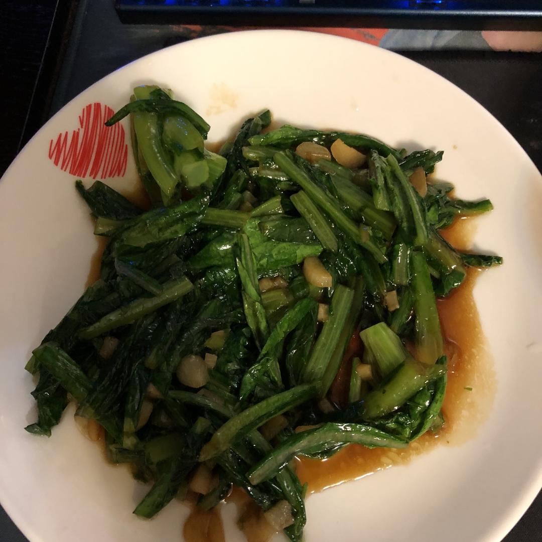 蒜蓉油麦菜（蚝油）